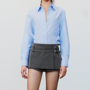Zara skort with buckle detail S (fit like M)